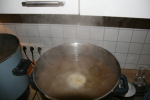 Whirlpool zum Brauende